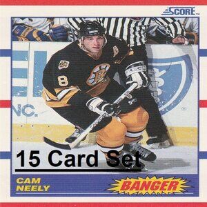 Cam Neely Hockey Card Collection - 15 Hockey Cards